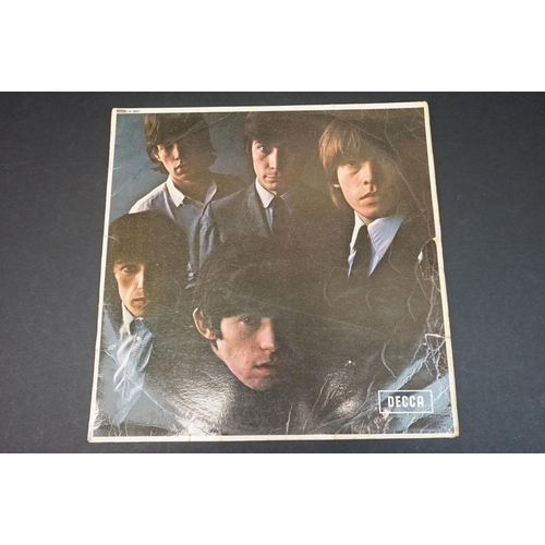 86 - Vinyl - 4 Rolling Stones LP's to include One (Decca LK 4605) and Two (LK 4661) both red boxed Decca ... 