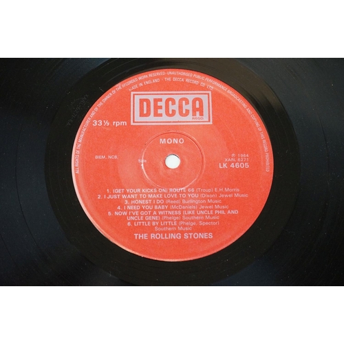 86 - Vinyl - 4 Rolling Stones LP's to include One (Decca LK 4605) and Two (LK 4661) both red boxed Decca ... 