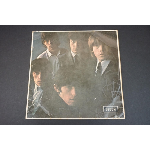 86 - Vinyl - 4 Rolling Stones LP's to include One (Decca LK 4605) and Two (LK 4661) both red boxed Decca ... 