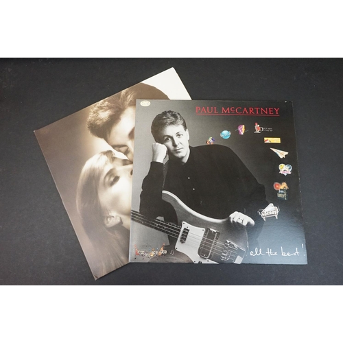 94 - Vinyl - Paul McCartney 10 LP's to include Memory Almost Full, Driving Rain, Pipes Of Peace, Run Devi... 