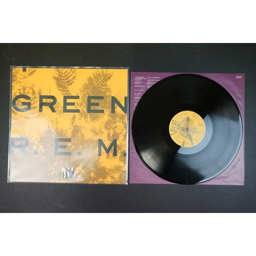 162 - Vinyl - Two REM LPs to include Green WX234 and Out Of Time 7599-26496-1 both ex