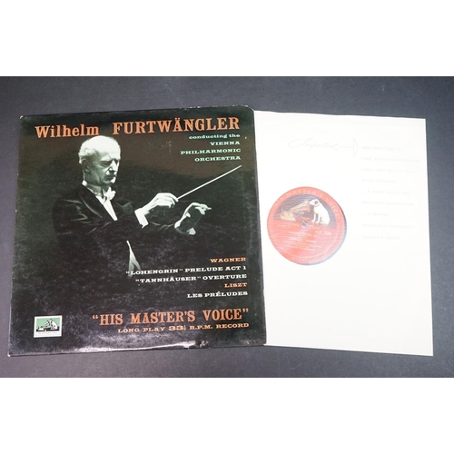 410A - Vinyl - Classical Wilhelm Furtwangler 12 LP's to include DG 16063, LPM 18115, LPM 18724, DGM 18015, ... 