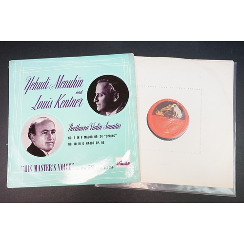 420A - Vinyl - Classical collection of 9 Yehudi Menuhin LP's to include ASD 2280, ASD 2281, ASD 2285, ASD 2... 