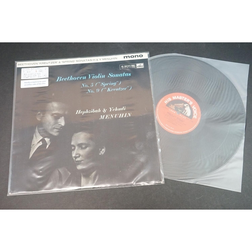 420A - Vinyl - Classical collection of 9 Yehudi Menuhin LP's to include ASD 2280, ASD 2281, ASD 2285, ASD 2... 