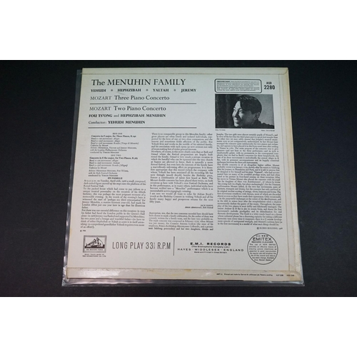 420A - Vinyl - Classical collection of 9 Yehudi Menuhin LP's to include ASD 2280, ASD 2281, ASD 2285, ASD 2... 