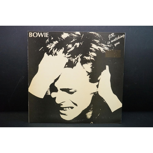 503 - Vinyl - David Bowie JR Is Watching You LP Live in Dallas, Texas, 26.4.83, white label, sleeve vg+, v... 