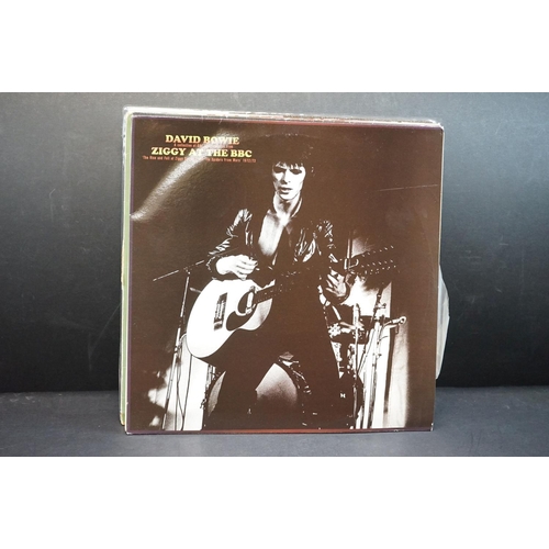 505 - Vinyl - 11 David Bowie LPs featuring various pressing and releases to include Ziggy at The BBC, Imag... 