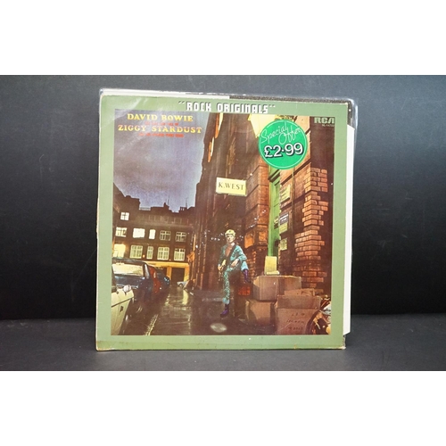 505 - Vinyl - 11 David Bowie LPs featuring various pressing and releases to include Ziggy at The BBC, Imag... 