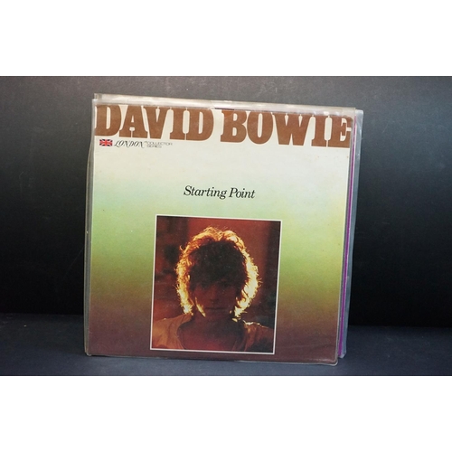 506 - Vinyl - 12 David Bowie and Bowie related LPs to include Just a Gigolo, An Evening with David Bowie, ... 