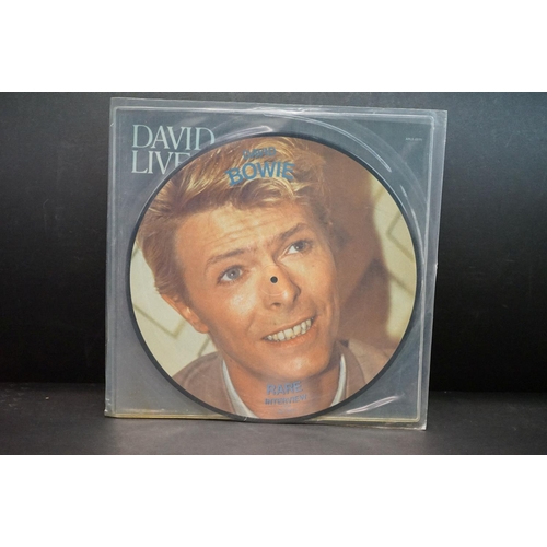 507 - Vinyl - 10 David Bowie LPs to include Vancouver Rehearsals, Stage, At The Tower Philadelphia, Rare I... 