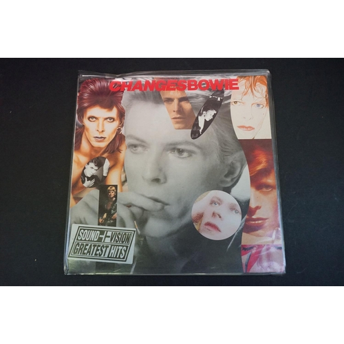 519 - Vinyl - Five David Bowie Box Sets / 2 LP records to include Changes Sound + Vision Greatest Hits DBT... 