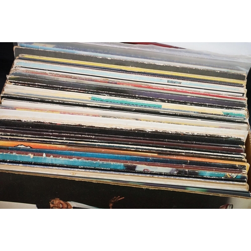 758 - Vinyl - Rock & Pop collection of approx 50 LP's to include Bob Dylan, Blondie, The Pretenders, ELO, ... 