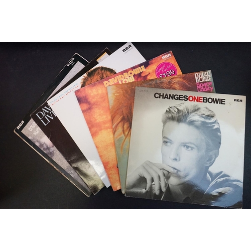 781 - Vinyl - Approx 30 David Bowie LP's, 12