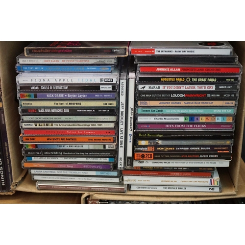 308A - CD's - Collection of approx 200 CDs spanning genres including Rock, Pop, Blues, Folk, Punk, Hip Hop,... 