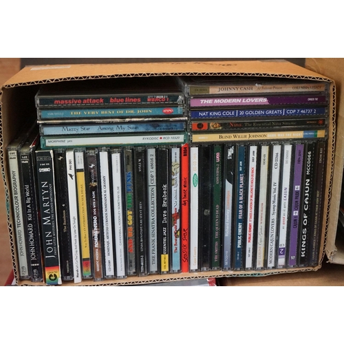 308A - CD's - Collection of approx 200 CDs spanning genres including Rock, Pop, Blues, Folk, Punk, Hip Hop,... 