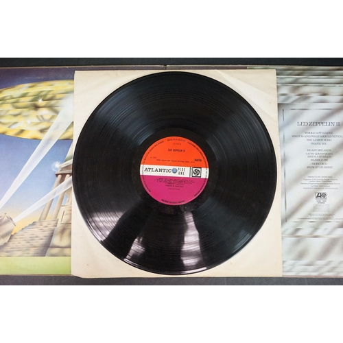 595 - Vinyl - Led Zeppelin 3 LP's to include One (588171) orange and plum label, superhype credit, sleeve ... 