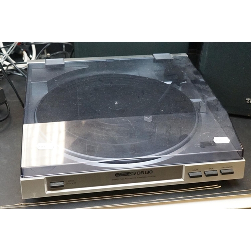 1064 - Hi-Fi Equipment - Two turntables to include Technics Quartz SLQ 210 & Acoustic Solutions DR 130 with... 