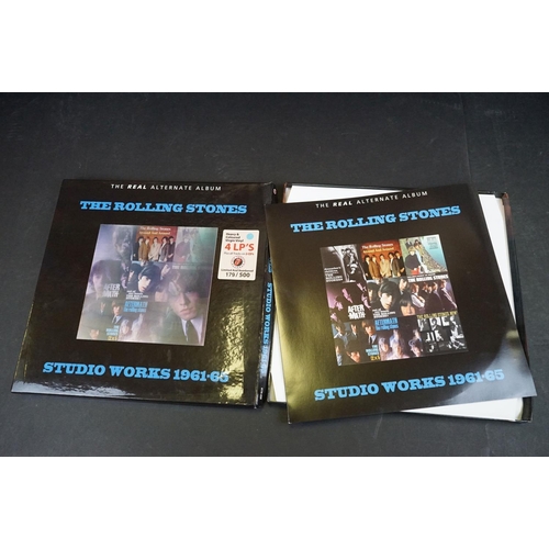 598 - Vinyl - ltd edn The Real Alternate Album Rolling Stones Studio Works 1961-65 4 LP / 2 CD Box Set, he... 