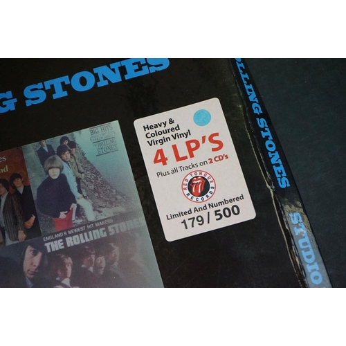 598 - Vinyl - ltd edn The Real Alternate Album Rolling Stones Studio Works 1961-65 4 LP / 2 CD Box Set, he... 