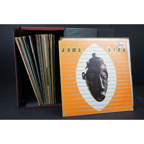 667A - Vinyl - Collection of 25 Reggae, Blues and Soul LP's including Rico Jama (2 Tone CHR TT 5006 flipbac... 