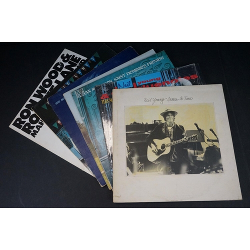 668A - Vinyl - Rock & Pop collection of approx 50 LP's including Tom Waits, Neil Young, Cream, Van Morrison... 