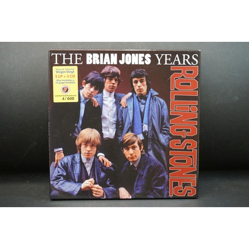 751 - Vinyl - Rolling Stones, The Brian Jones Years, limited edition vinyl & CD box set, numbered 4/600, a... 