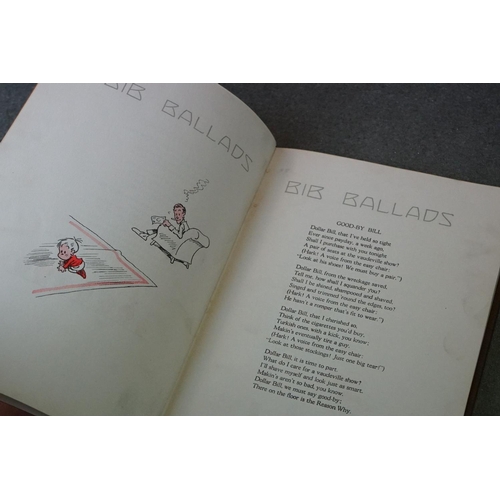 184 - Books - Bib Ballads by Ring W Lardner with numerous illustrations by Fontaine Fox, published by P F ... 
