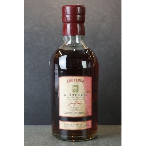 186 - A sealed bottle of Aberlour single malt scotch whisky, batch No.6.