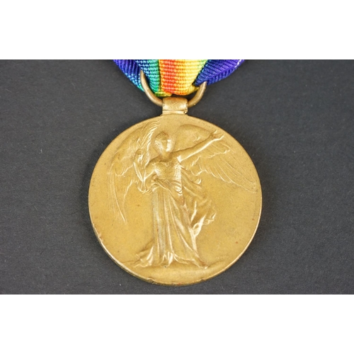 1 - A Full Size British World War One Great War Of Civilisation Victory Medal Named And Issued To No.406... 