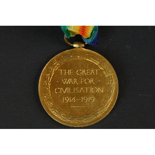 11 - A Full Size British World War One Medal Pair To Include The Great War Of Civilisation Victory Medal ... 