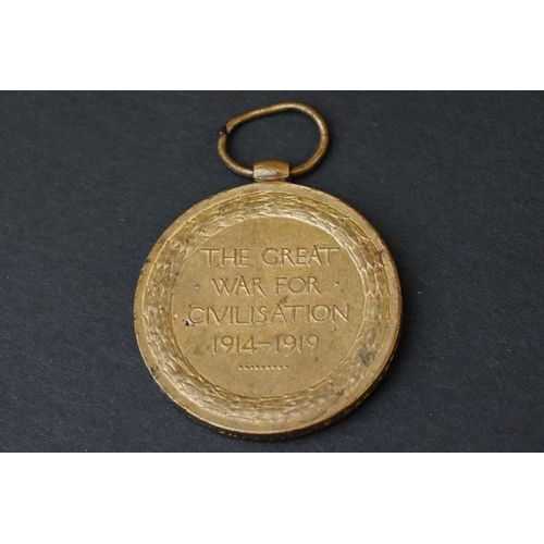 18 - A Full Size British World War One Great War Of Civilisation Victory Medal Named And Issued To No.377... 