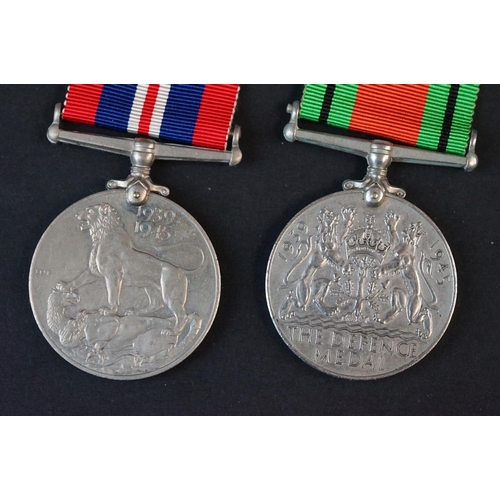 20 - A Group Of Eight British Full Size World War Two Medals To Include The 1939-1945 British War Medal, ... 