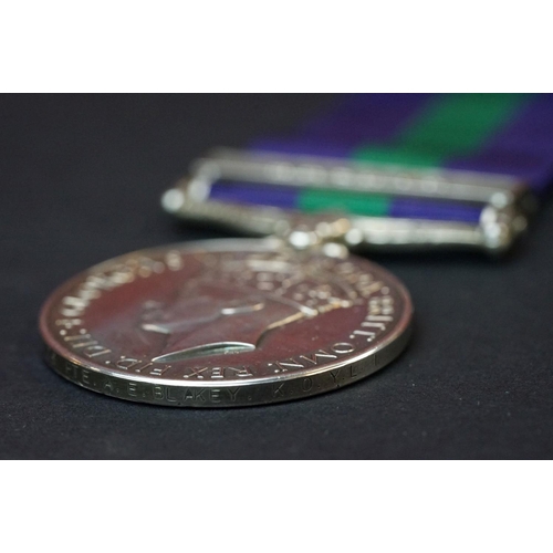 27 - A Full Size British George VI General Service Medal With Malaya Cast, Named And Issued To No.1904672... 