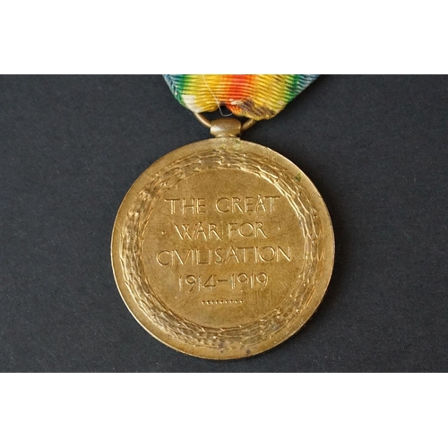 35 - A Full Size British World War One Medal Pair To Include The Great War Of Civilisation Victory Medal ... 