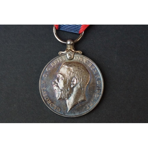 37 - A Full Size British Imperial Service Medal With Original Ribbon, Named And Issued To Susan Emily McC... 