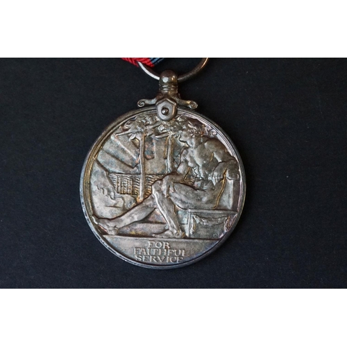 37 - A Full Size British Imperial Service Medal With Original Ribbon, Named And Issued To Susan Emily McC... 