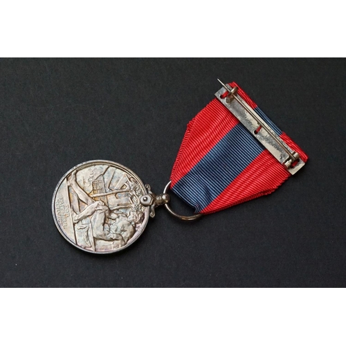 37 - A Full Size British Imperial Service Medal With Original Ribbon, Named And Issued To Susan Emily McC... 