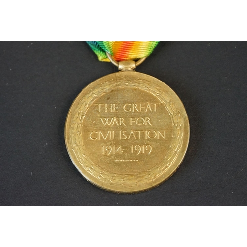 4 - A Full Size British World War One Medal Pair To Include The Great War Of Civilisation Victory Medal ... 