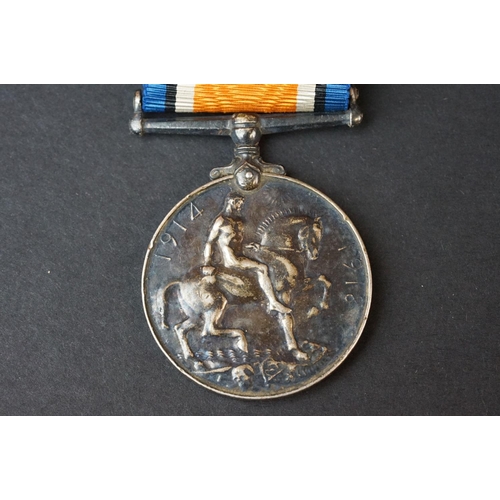 49 - A Full Size British World War One Medal Pair To Include the 1914-1918 British War Medal And The 1914... 