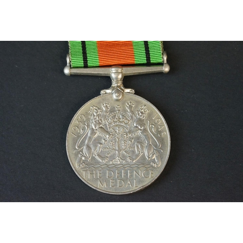 5 - A Full Size British World War Two Medal Pair To Include The 1939-1945 British War Medal And The Defe... 