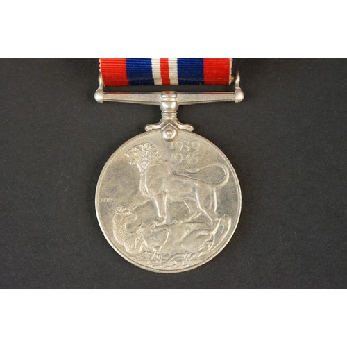 5 - A Full Size British World War Two Medal Pair To Include The 1939-1945 British War Medal And The Defe... 