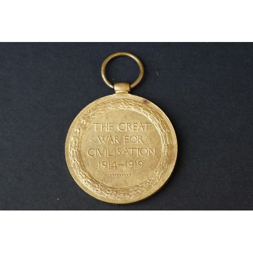 51 - A Full Size British World War One Great War Of Civilisation Victory Medal Named And Issued To No.629... 