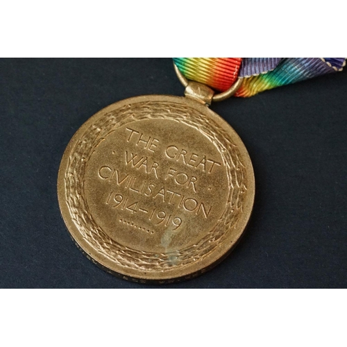 52 - A Full Size British World War One Great War Of Civilisation Victory Medal Named And Issued To No.288... 