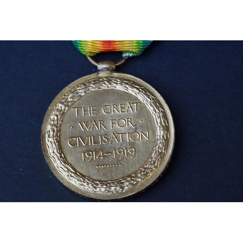 53 - A Full Size British World War One Great War Of Civilisation Victory Medal Named And Issued To No.239... 