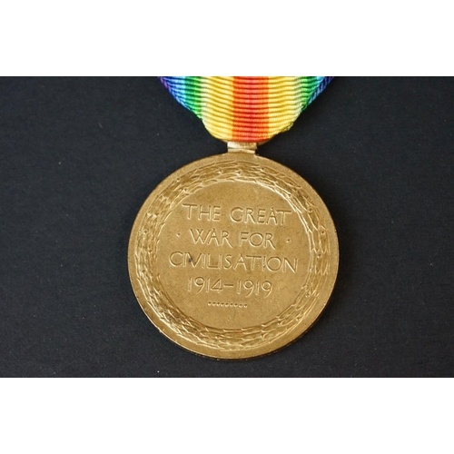 69 - A Full Size British World War One Great War Of Civilisation Victory Medal Named And Issued To No.646... 