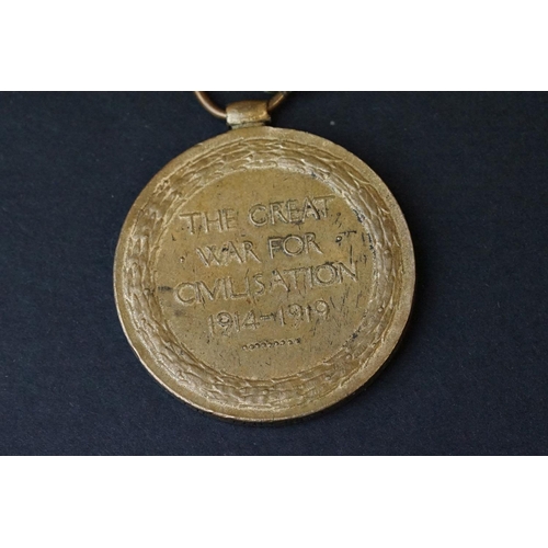 73 - A Full Size British World War One Great War Of Civilisation Victory Medal Named And Issued To No.636... 