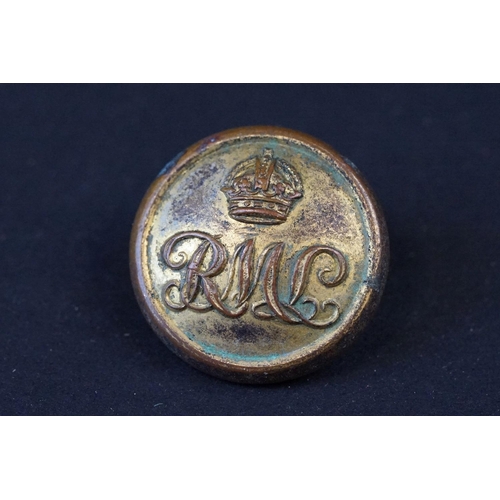 76 - A Small Group Of Military Collectables To Include A Duke Of Cornwall Light Infantry Cap Badge And A ... 