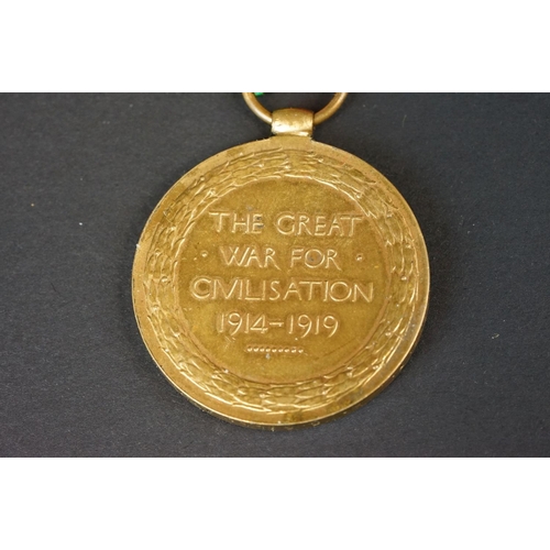 8 - A Full Size British World War One Great War Of Civilisation Victory Medal Name And Issued To No.2356... 