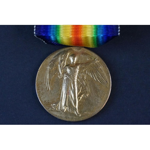 109 - A Full Size British World War One Great War Of Civilisation Victory Medal, Named And Issued To No.21... 