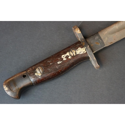 111 - A British World War One 1907 Pattern Bayonet, Good Clear Proof Markings To The Blade Together With T... 